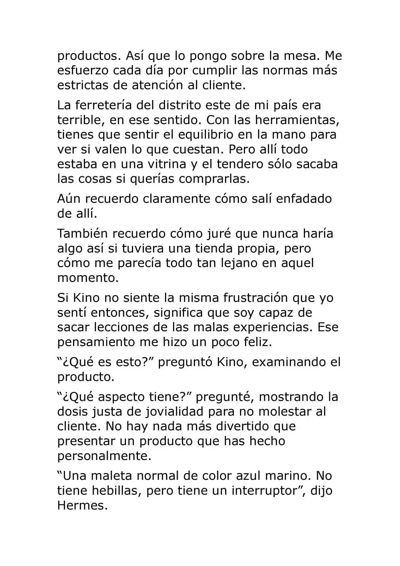 Kino No Tabi: The Beautiful World (Novela) - Capítulo 31 - Página 8 - LectorTMOo