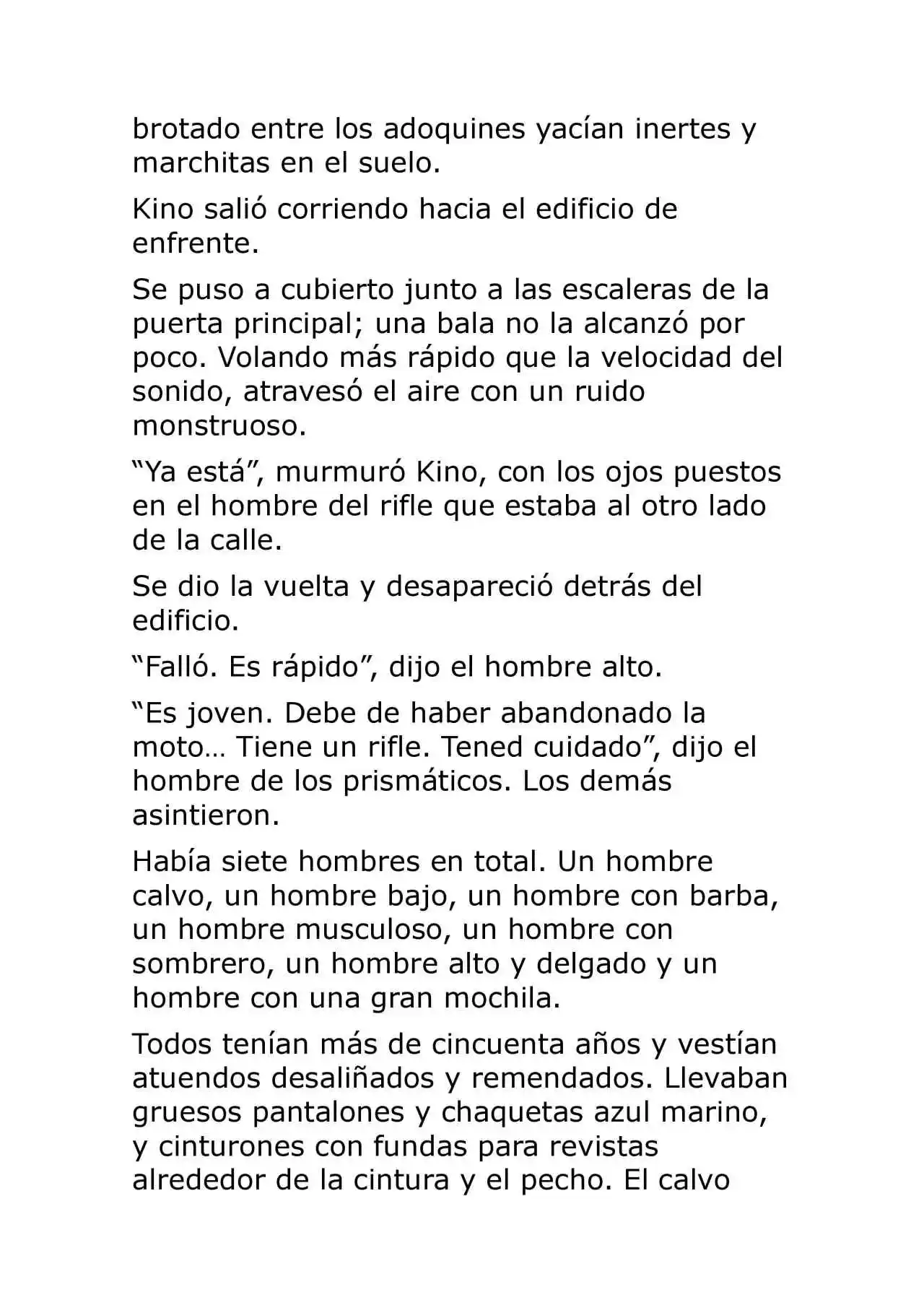 Kino No Tabi: The Beautiful World (Novela) - Capítulo 32 - Página 4 - LectorTMOo