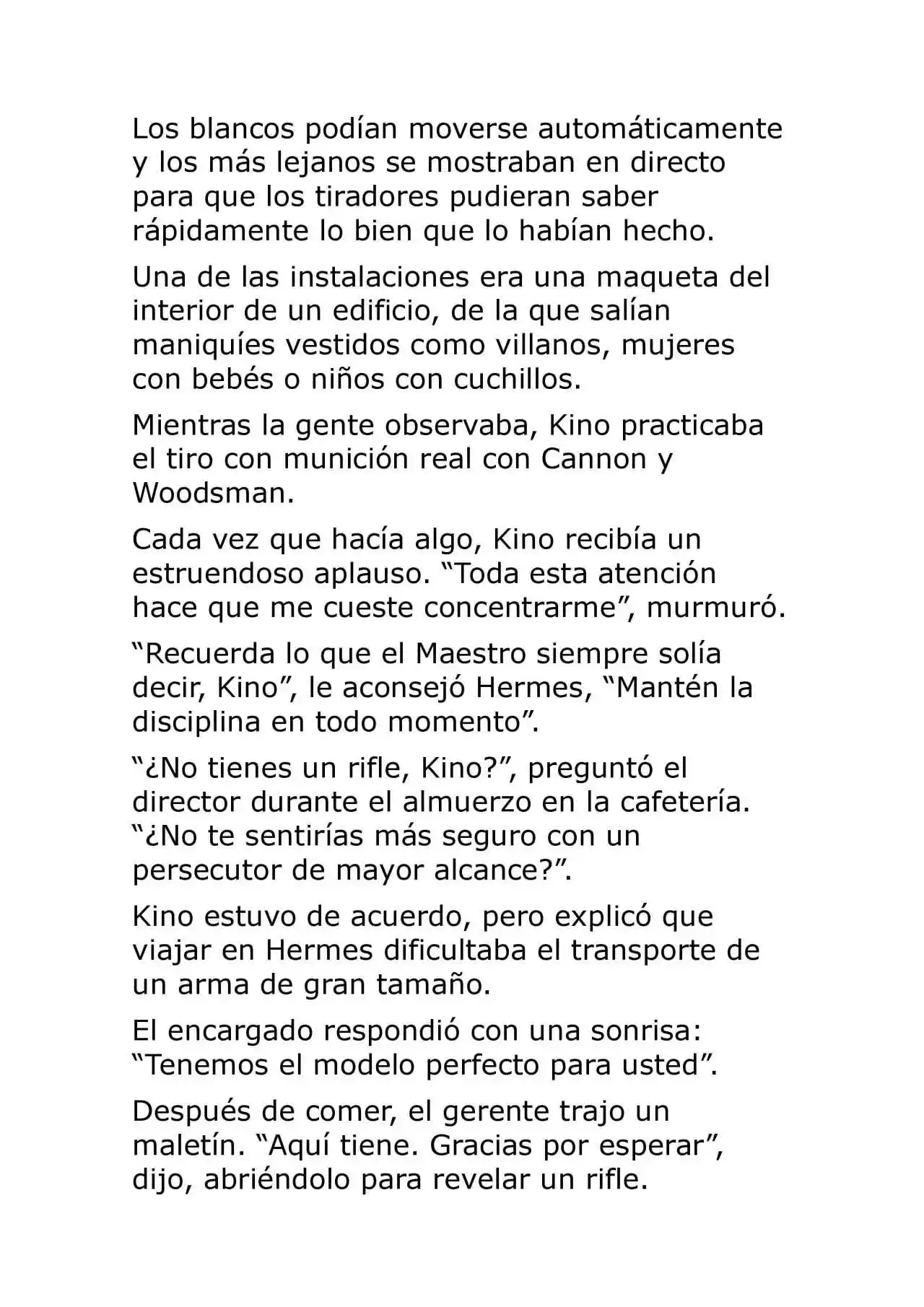 Kino No Tabi: The Beautiful World (Novela) - Capítulo 33 - Página 6 - LectorTMOo