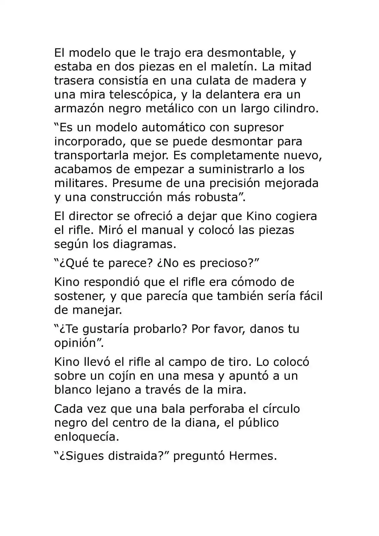 Kino No Tabi: The Beautiful World (Novela) - Capítulo 33 - Página 7 - LectorTMOo