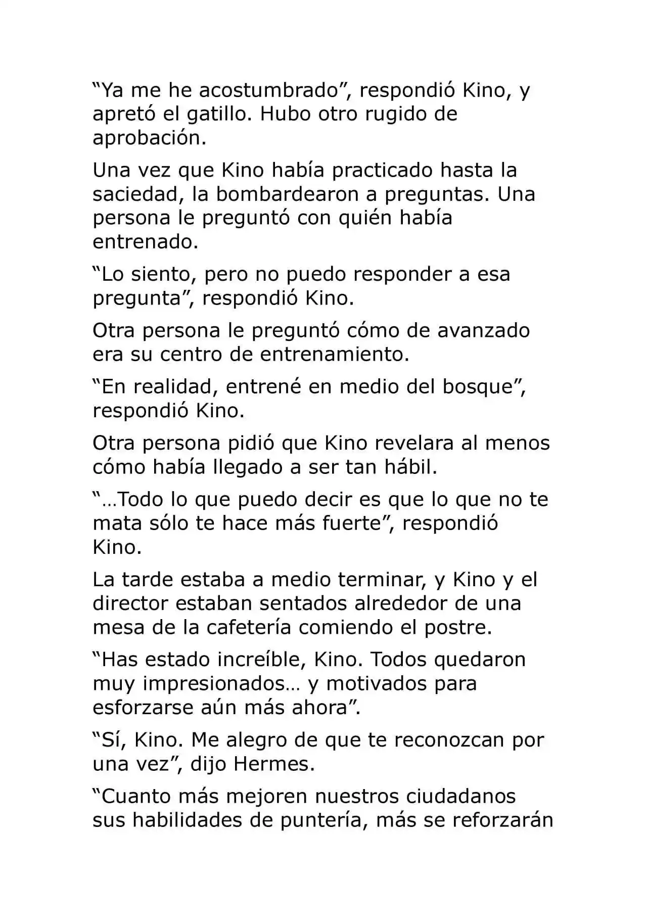 Kino No Tabi: The Beautiful World (Novela) - Capítulo 33 - Página 8 - LectorTMOo