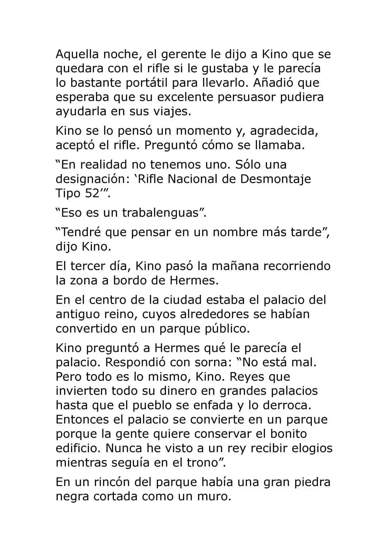 Kino No Tabi: The Beautiful World (Novela) - Capítulo 33 - Página 10 - LectorTMOo