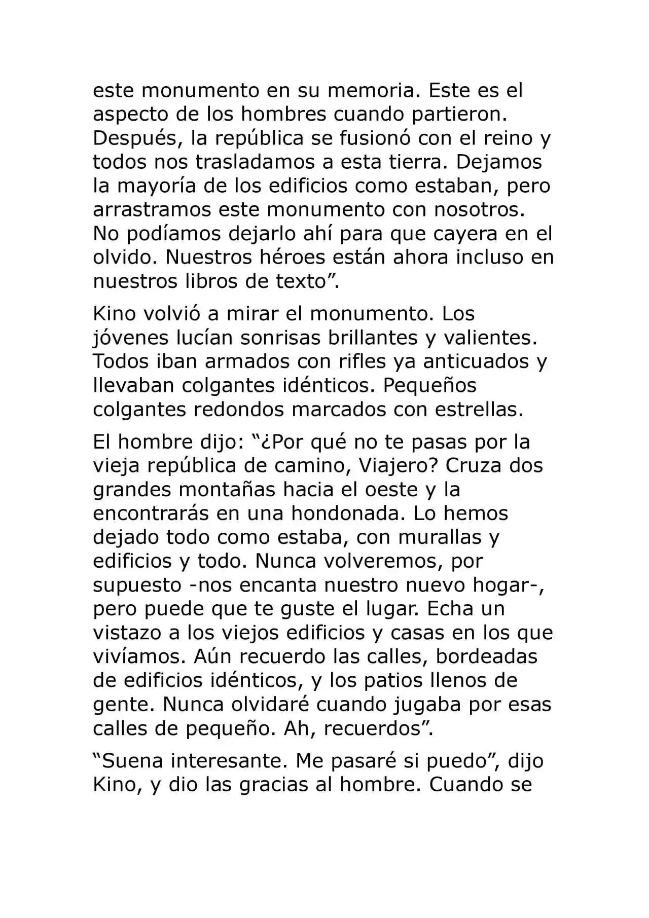 Kino No Tabi: The Beautiful World (Novela) - Capítulo 33 - Página 12 - LectorTMOo