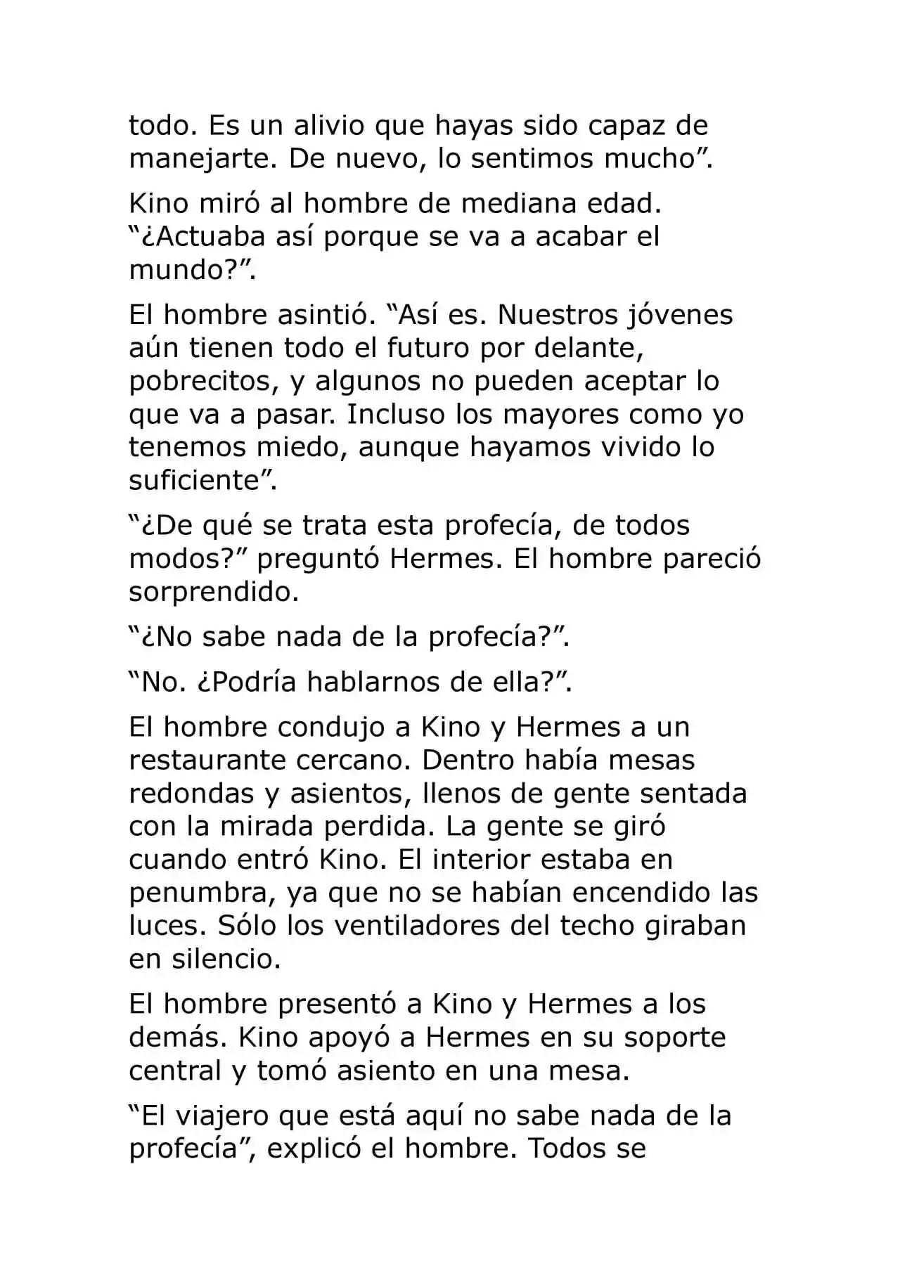 Kino No Tabi: The Beautiful World (Novela) - Capítulo 35 - Página 10 - LectorTMOo