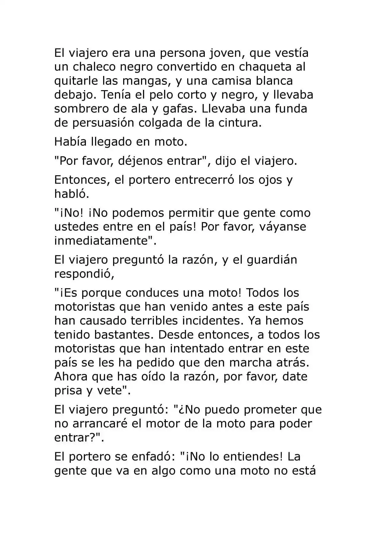 Kino No Tabi: The Beautiful World (Novela) - Capítulo 38.60 - Página 8 - LectorTMOo