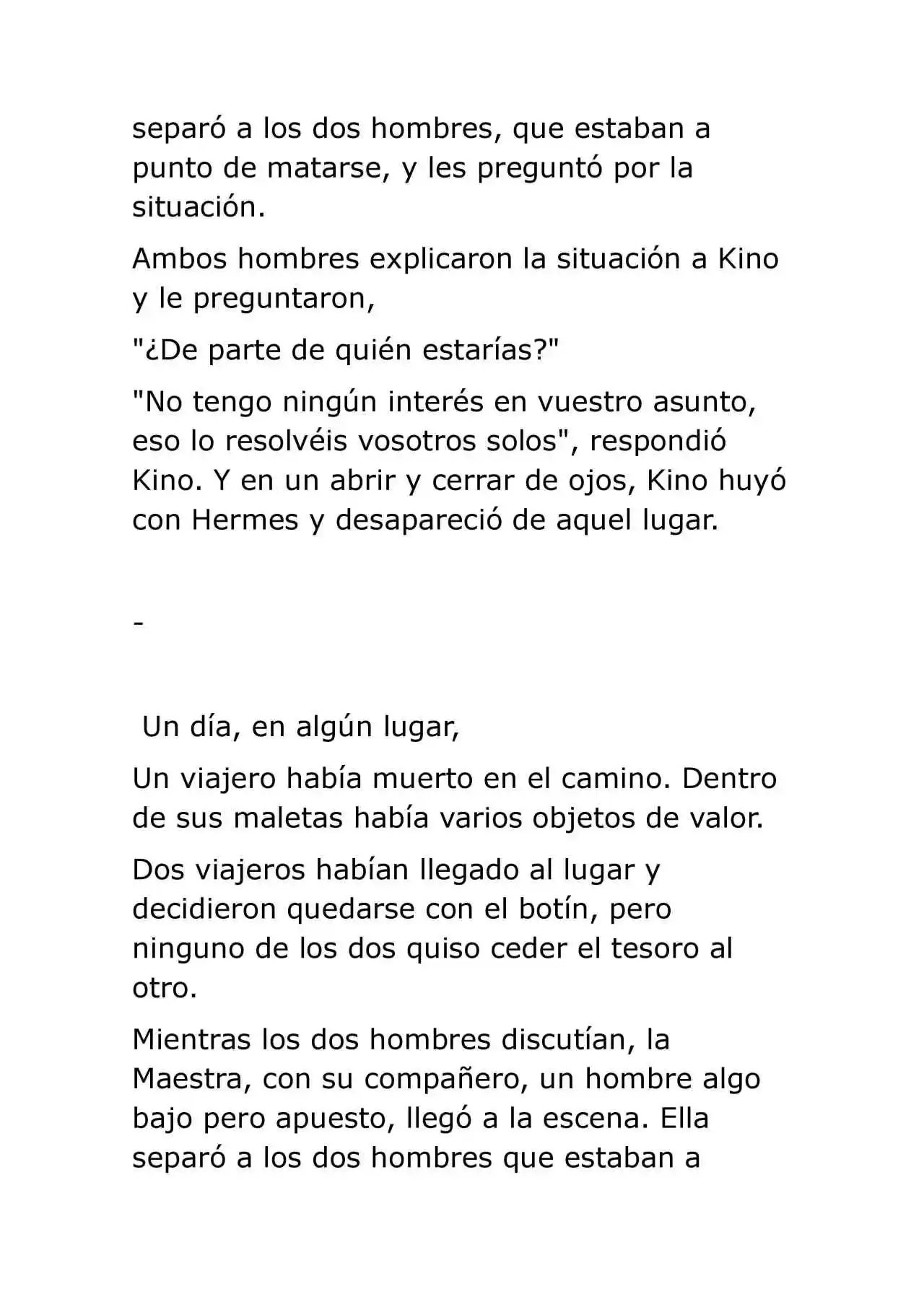 Kino No Tabi: The Beautiful World (Novela) - Capítulo 38.60 - Página 16 - LectorTMOo