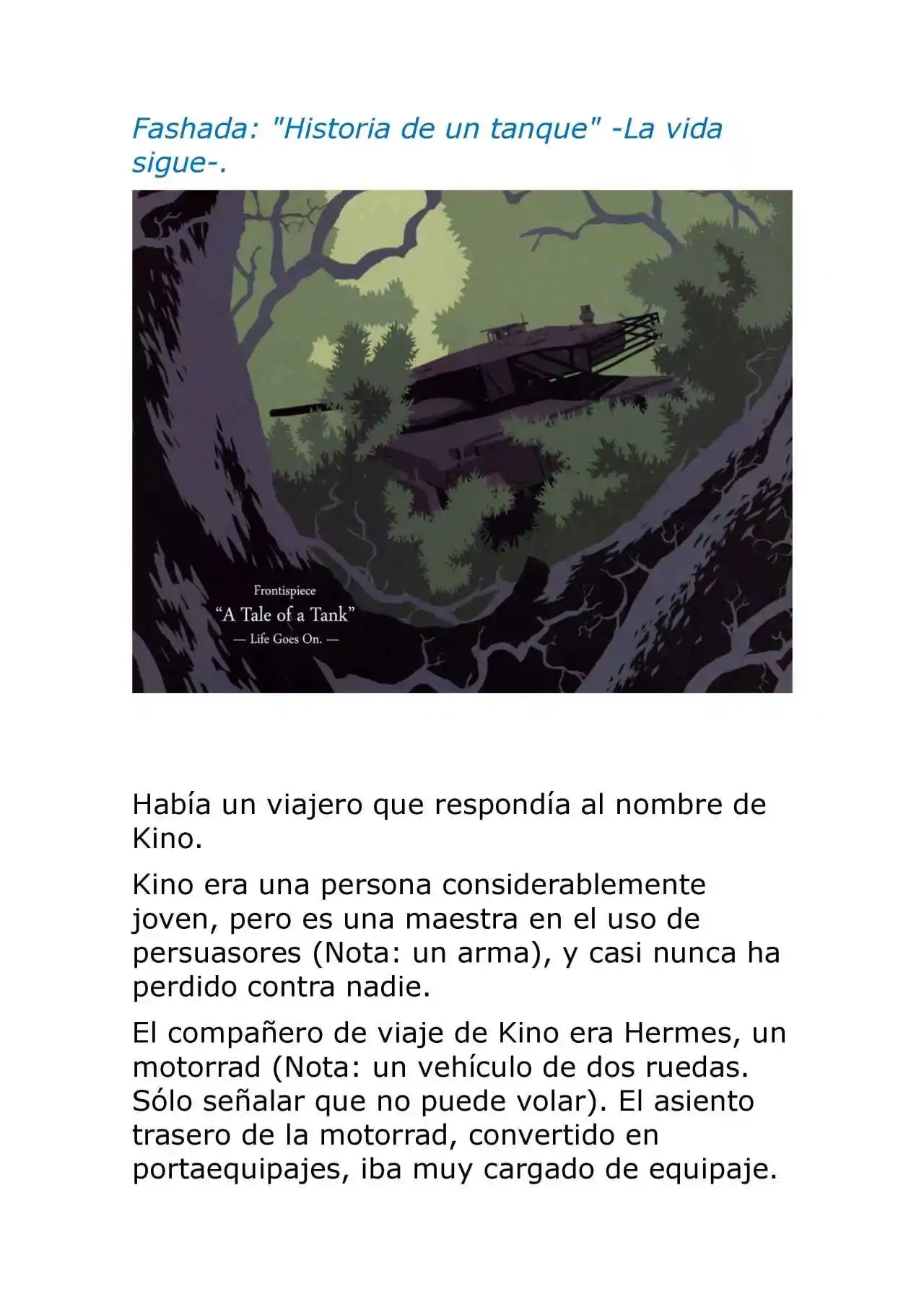 Kino No Tabi: The Beautiful World (Novela) - Capítulo 38.60 - Página 18 - LectorTMOo
