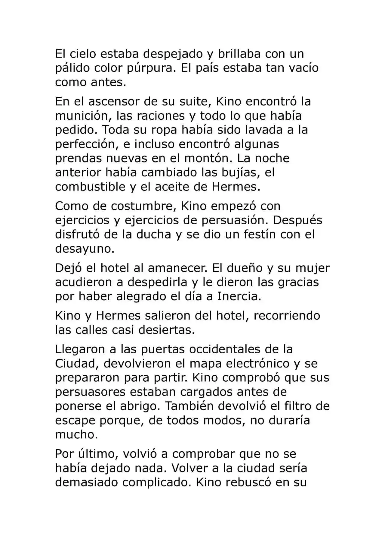 Kino No Tabi: The Beautiful World (Novela) - Capítulo 38 - Página 22 - LectorTMOo