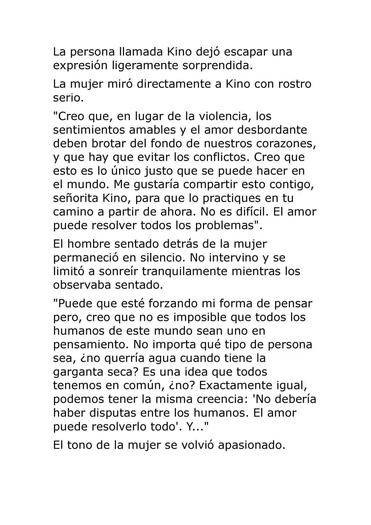 Kino No Tabi: The Beautiful World (Novela) - Capítulo 40 - Página 3 - LectorTMOo