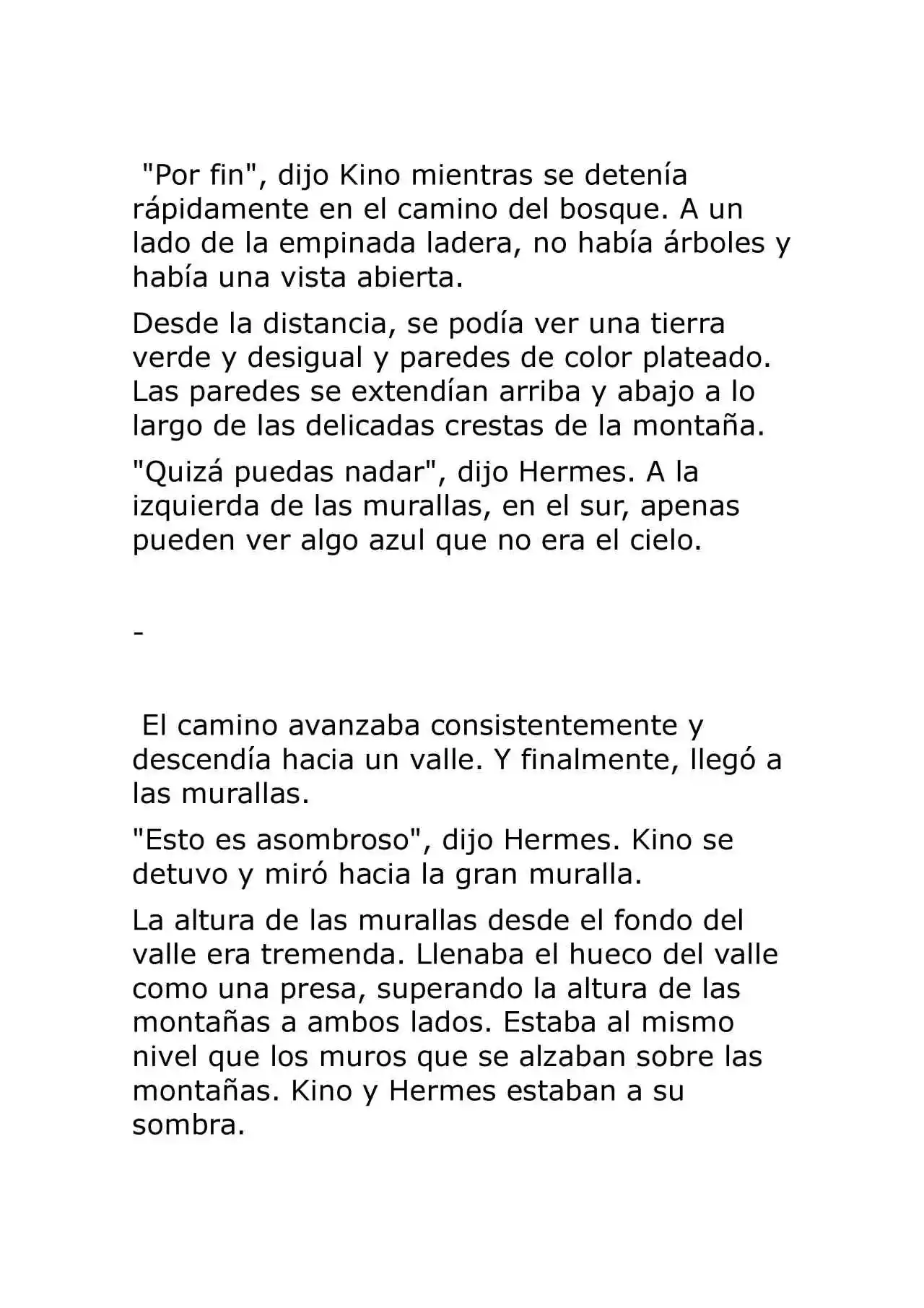 Kino No Tabi: The Beautiful World (Novela) - Capítulo 41 - Página 4 - LectorTMOo