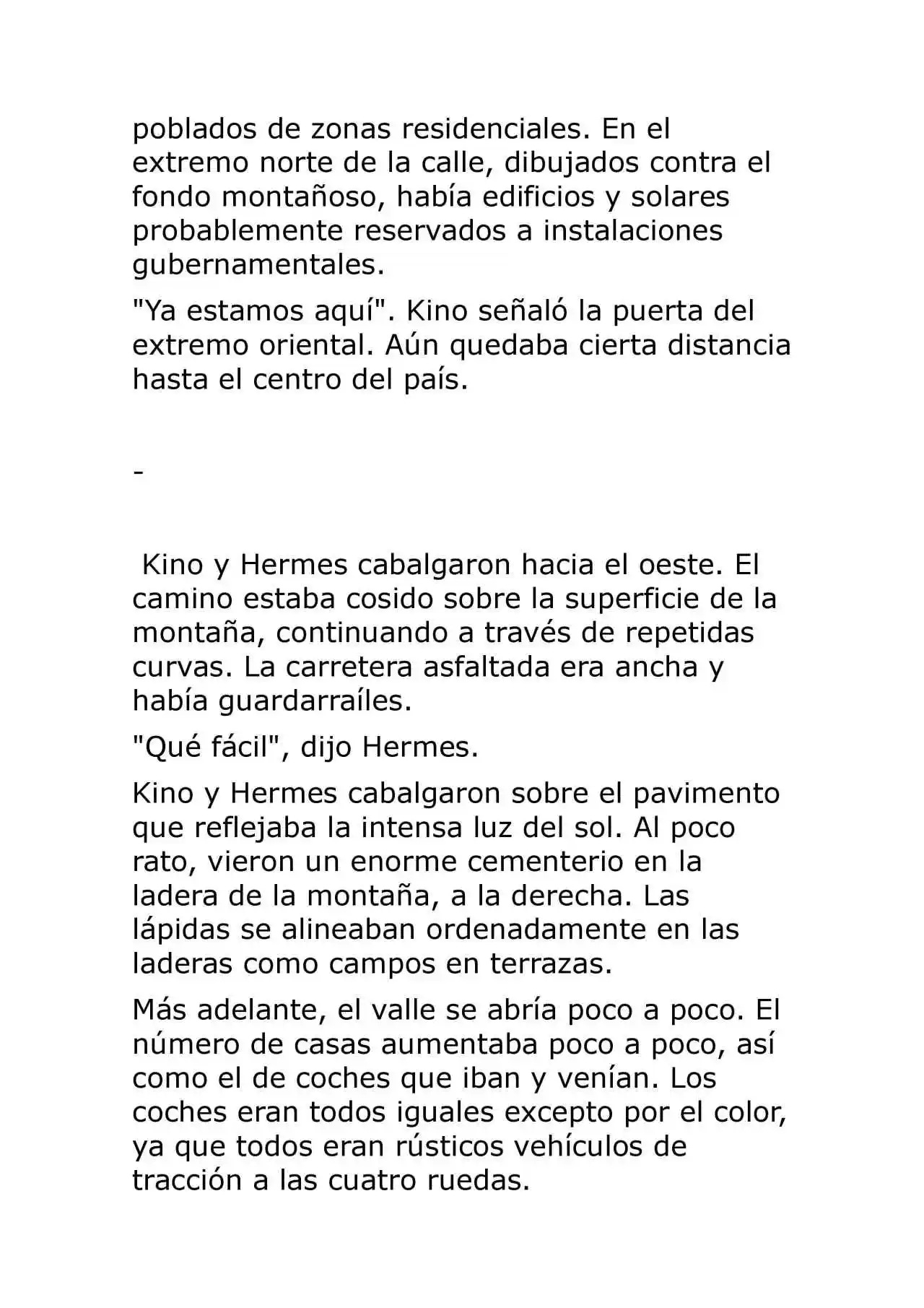 Kino No Tabi: The Beautiful World (Novela) - Capítulo 41 - Página 9 - LectorTMOo