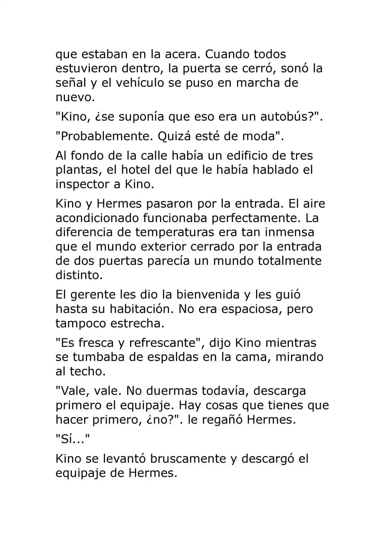 Kino No Tabi: The Beautiful World (Novela) - Capítulo 41 - Página 11 - LectorTMOo