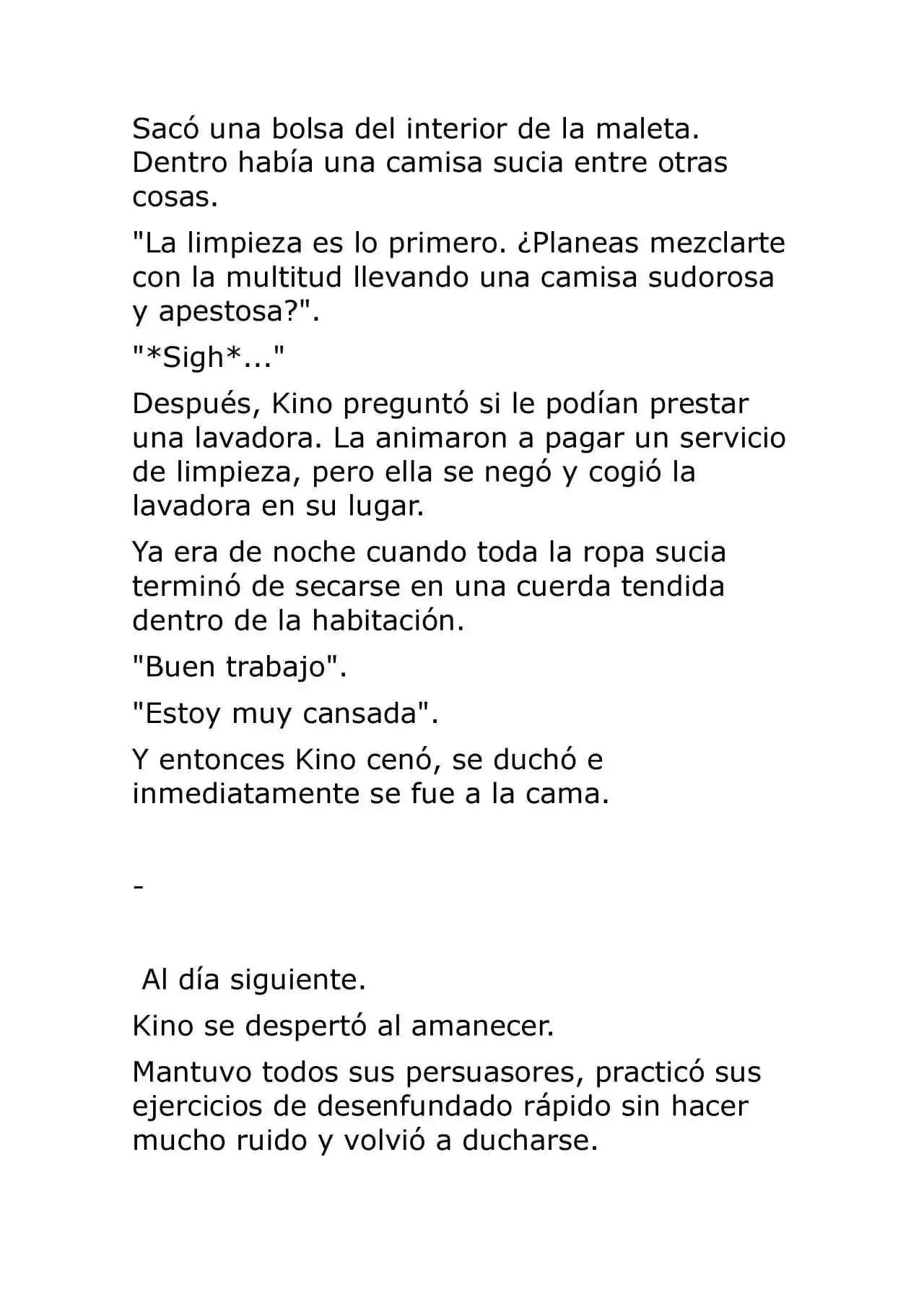 Kino No Tabi: The Beautiful World (Novela) - Capítulo 41 - Página 12 - LectorTMOo