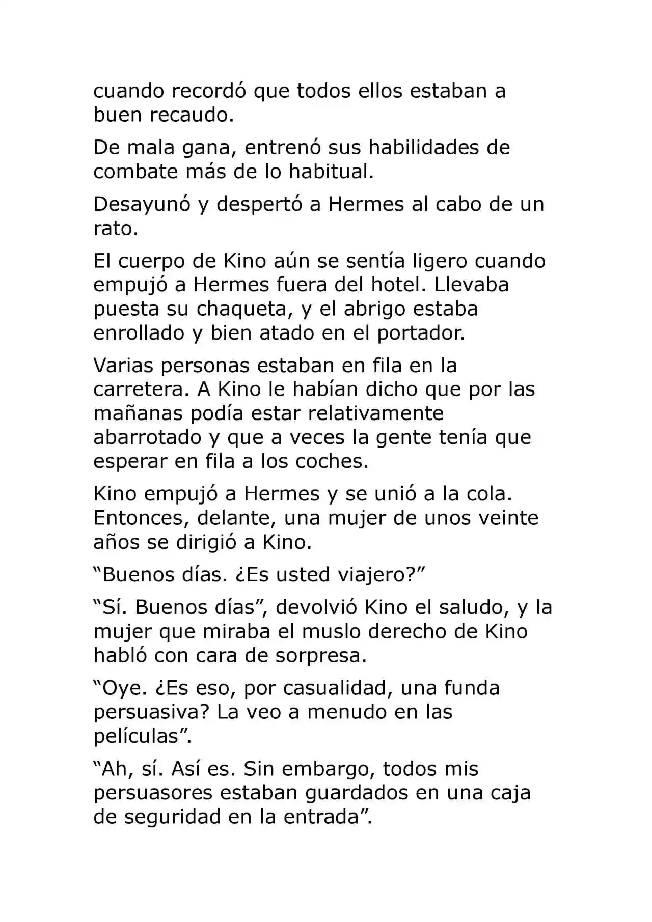 Kino No Tabi: The Beautiful World (Novela) - Capítulo 44 - Página 13 - LectorTMOo