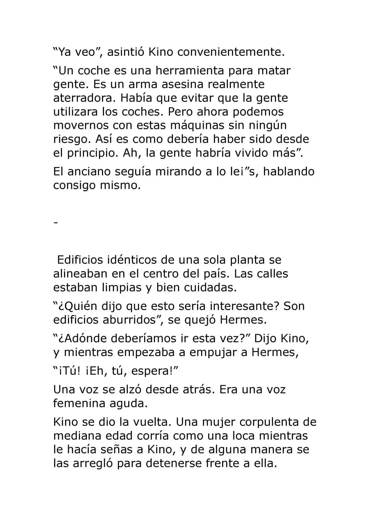 Kino No Tabi: The Beautiful World (Novela) - Capítulo 44 - Página 20 - LectorTMOo