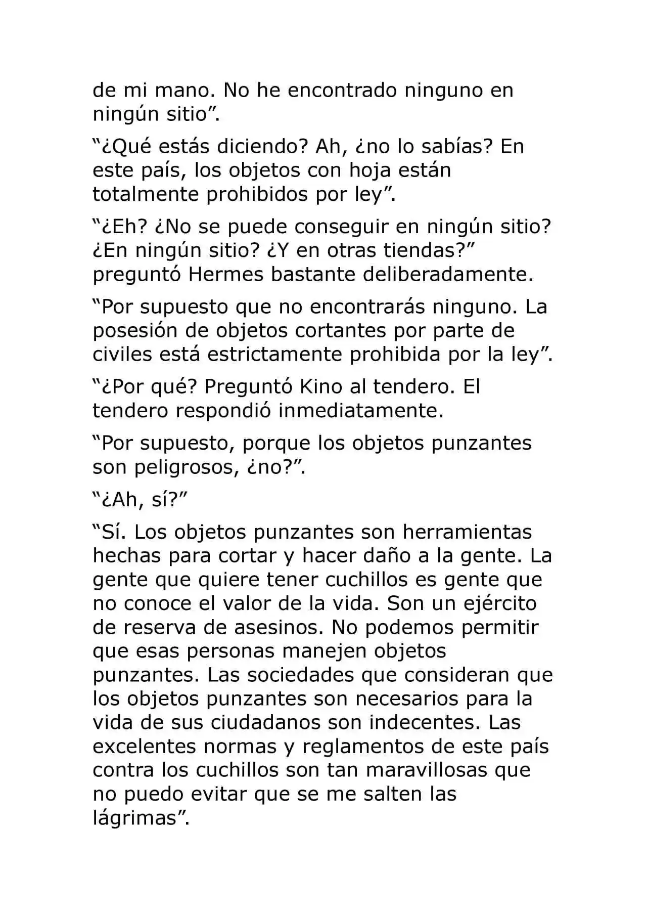 Kino No Tabi: The Beautiful World (Novela) - Capítulo 44 - Página 23 - LectorTMOo