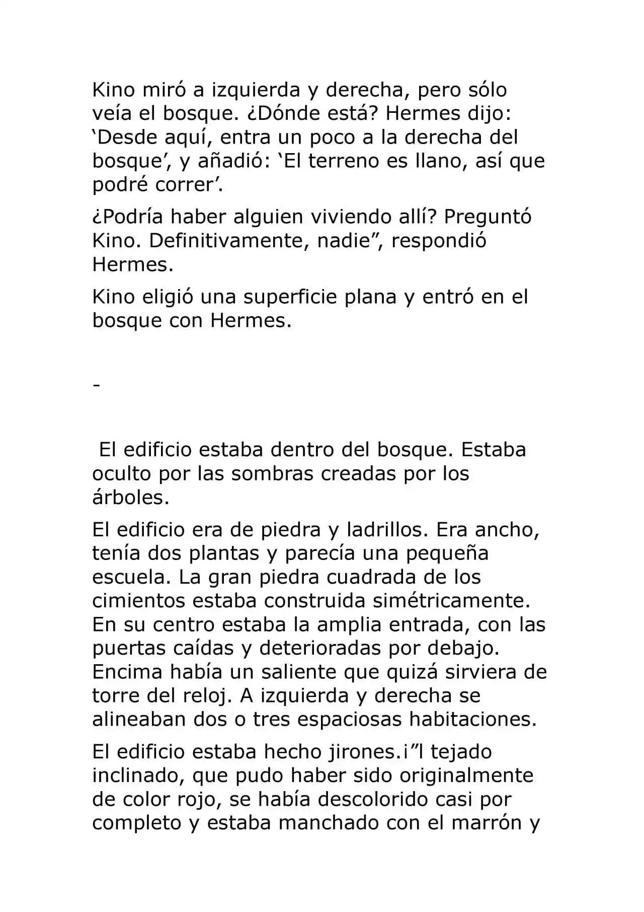 Kino No Tabi: The Beautiful World (Novela) - Capítulo 45 - Página 4 - LectorTMOo