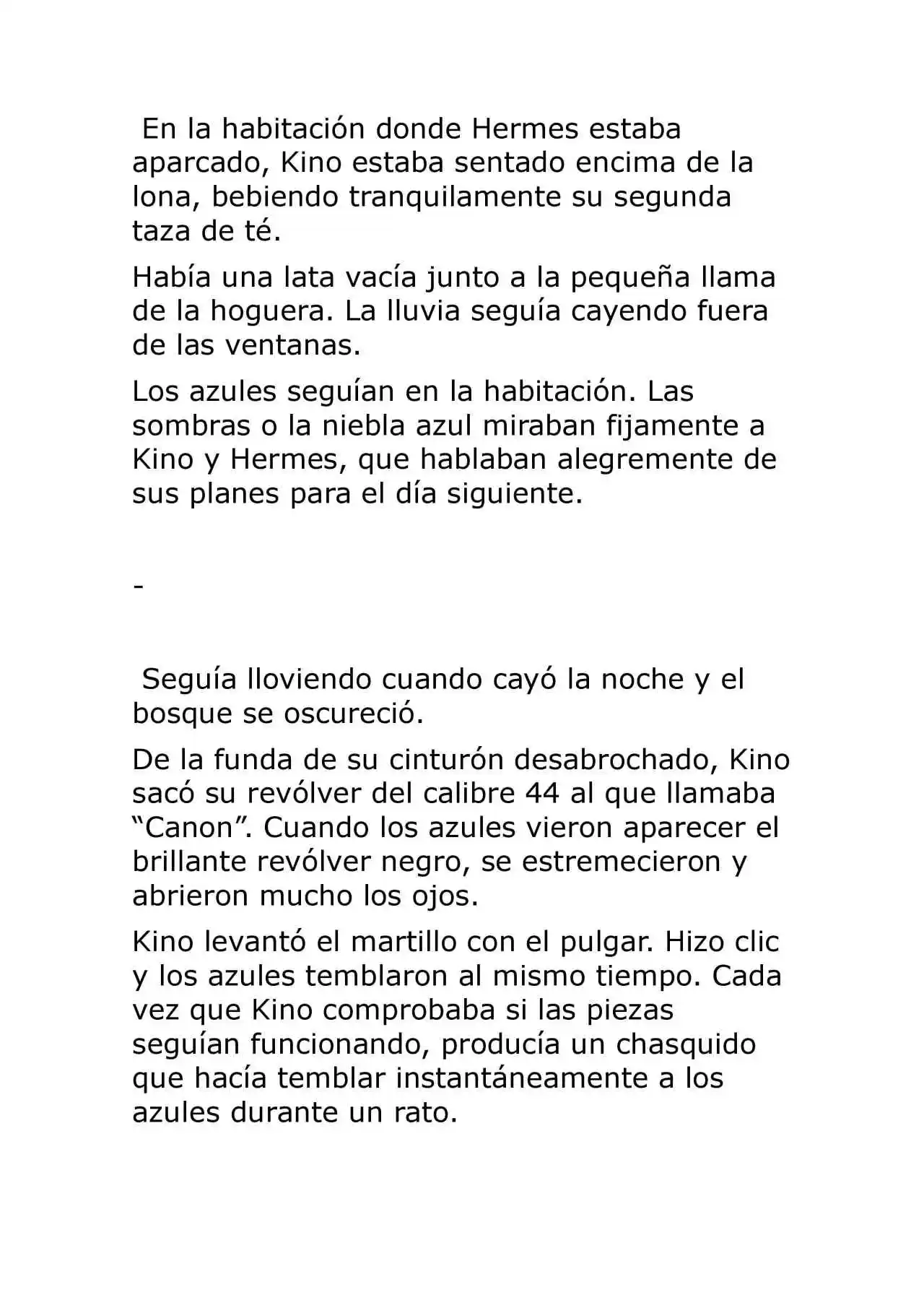 Kino No Tabi: The Beautiful World (Novela) - Capítulo 45 - Página 13 - LectorTMOo