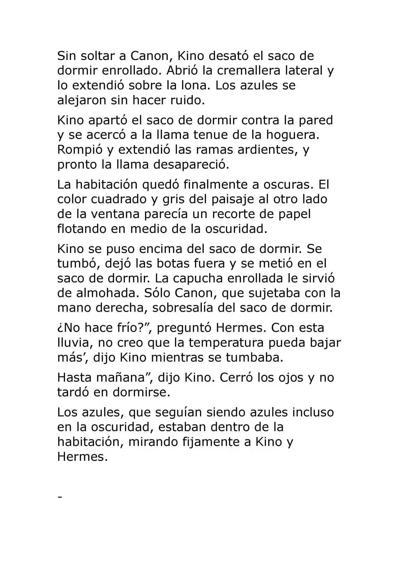 Kino No Tabi: The Beautiful World (Novela) - Capítulo 45 - Página 14 - LectorTMOo