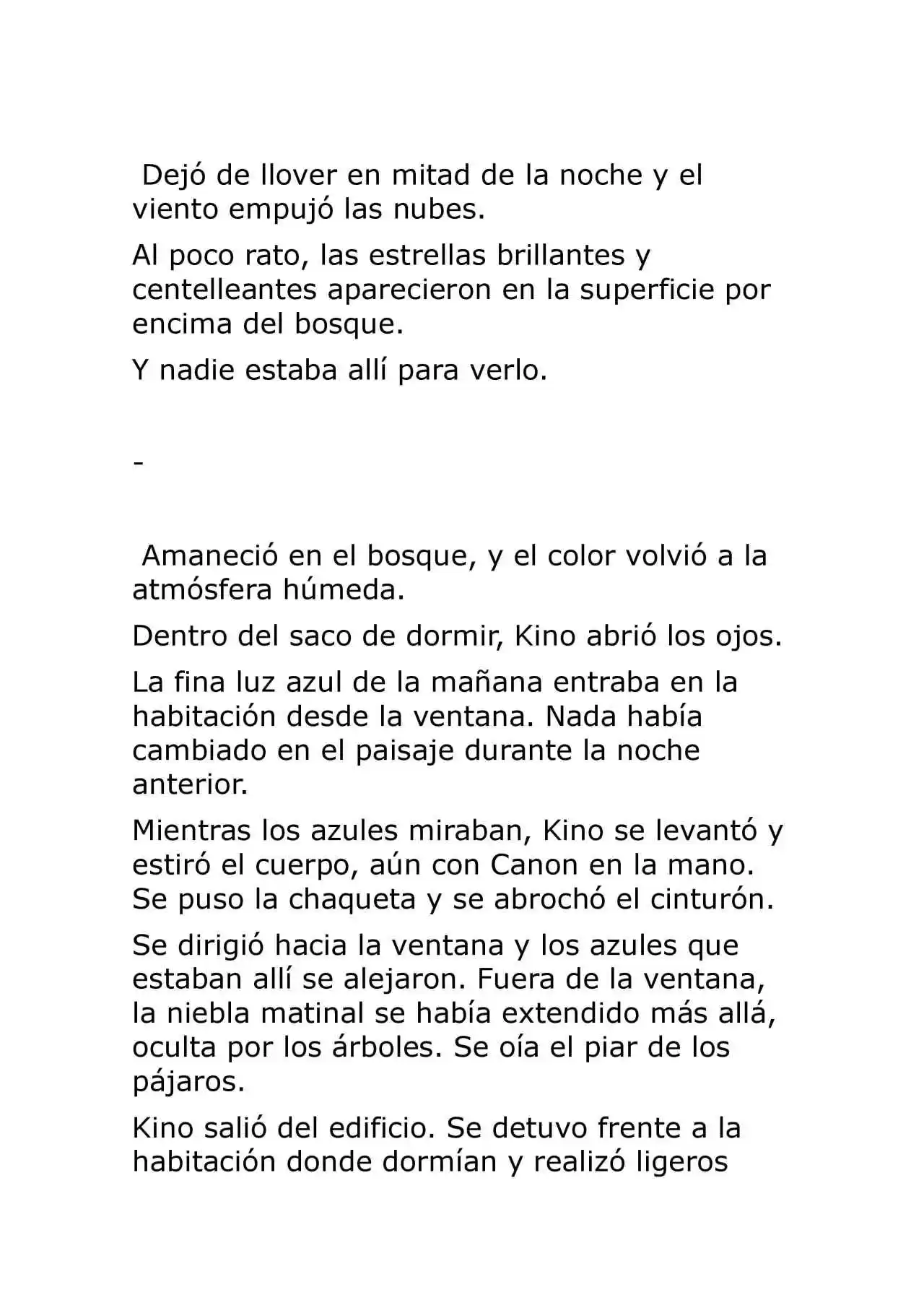 Kino No Tabi: The Beautiful World (Novela) - Capítulo 45 - Página 15 - LectorTMOo