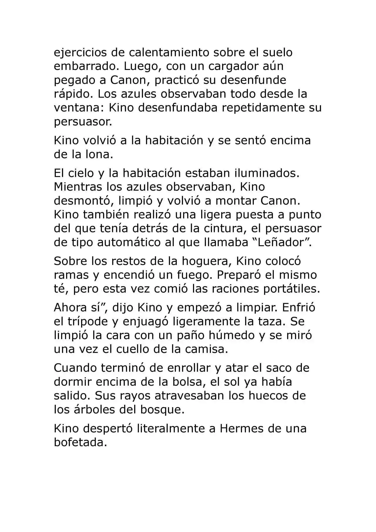 Kino No Tabi: The Beautiful World (Novela) - Capítulo 45 - Página 16 - LectorTMOo