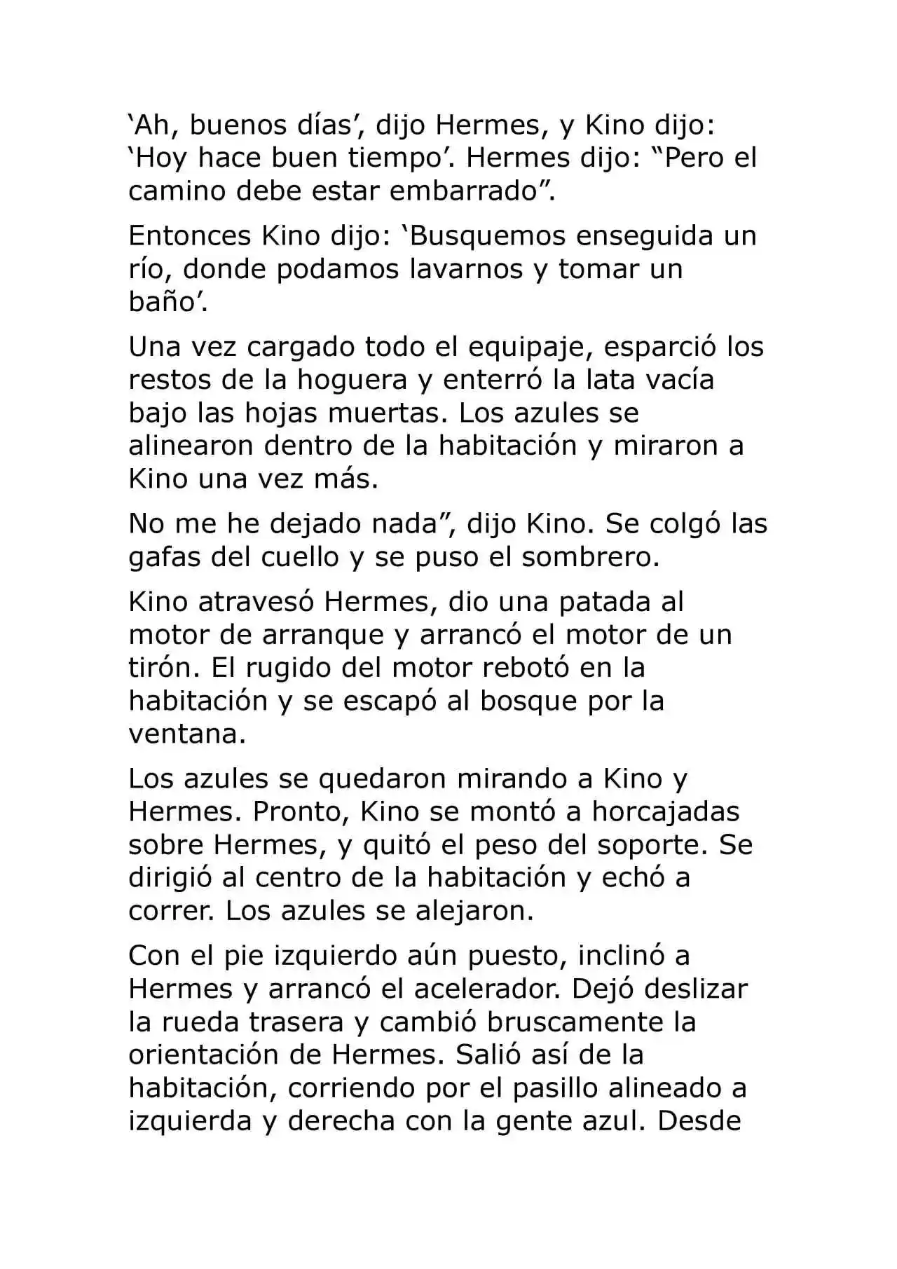 Kino No Tabi: The Beautiful World (Novela) - Capítulo 45 - Página 17 - LectorTMOo