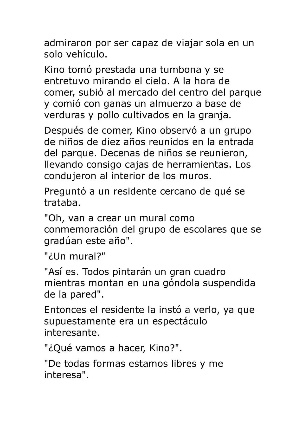 Kino No Tabi: The Beautiful World (Novela) - Capítulo 47 - Página 21 - LectorTMOo