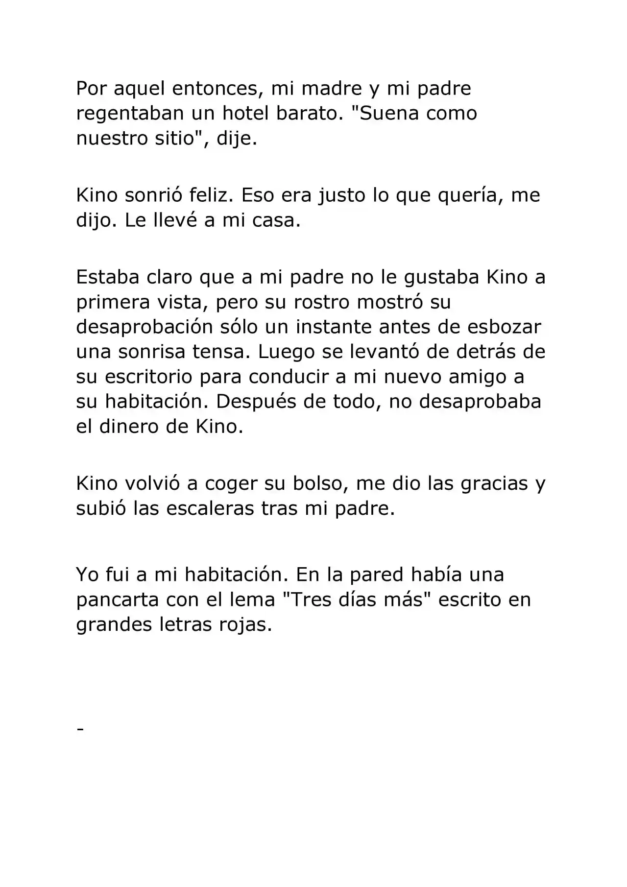 Kino No Tabi: The Beautiful World (Novela) - Capítulo 5 - Página 4 - LectorTMOo