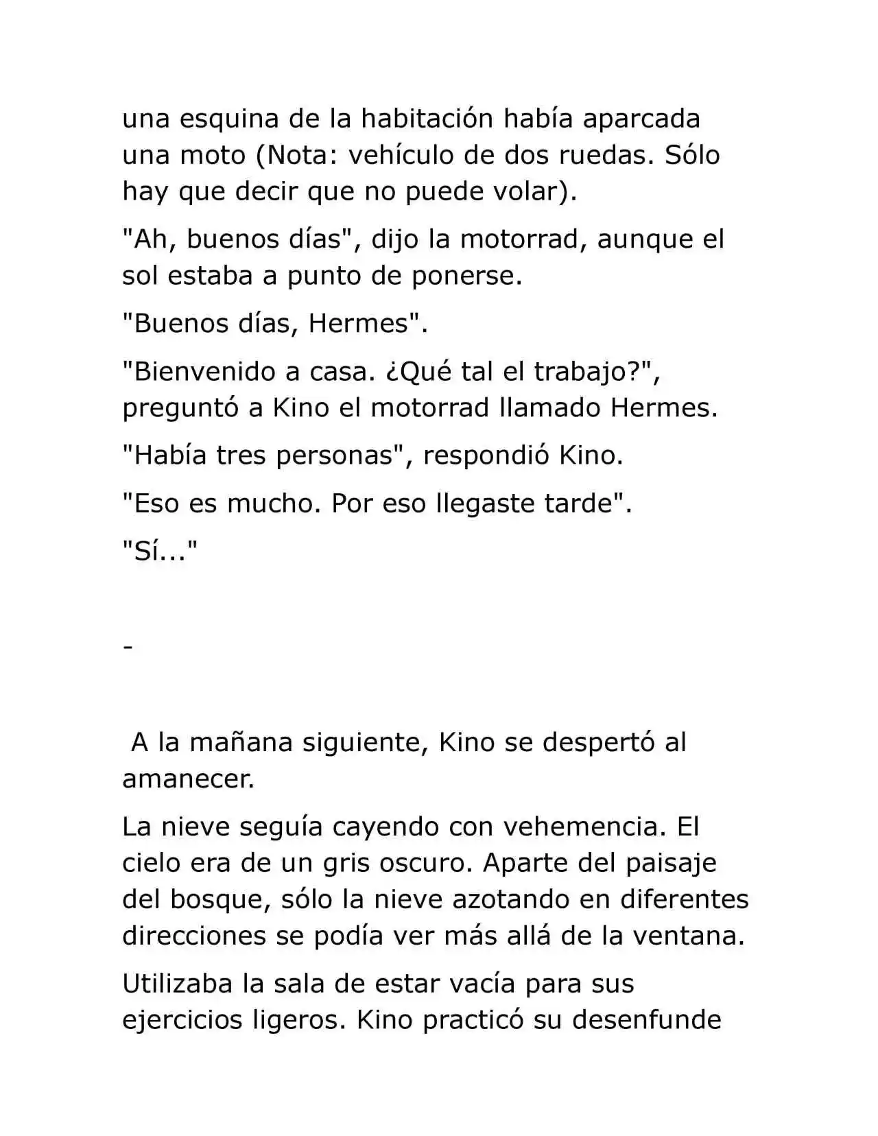 Kino No Tabi: The Beautiful World (Novela) - Capítulo 50 - Página 12 - LectorTMOo