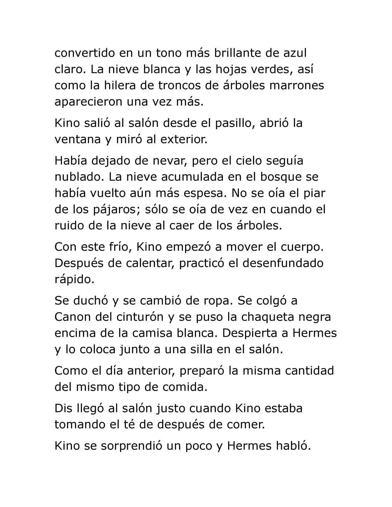 Kino No Tabi: The Beautiful World (Novela) - Capítulo 50 - Página 26 - LectorTMOo