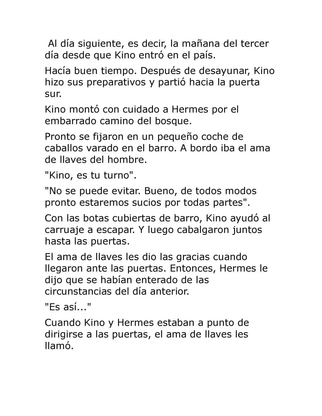 Kino No Tabi: The Beautiful World (Novela) - Capítulo 52 - Página 11 - LectorTMOo