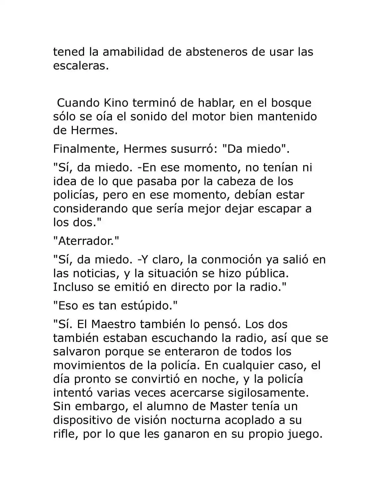 Kino No Tabi: The Beautiful World (Novela) - Capítulo 53 - Página 32 - LectorTMOo