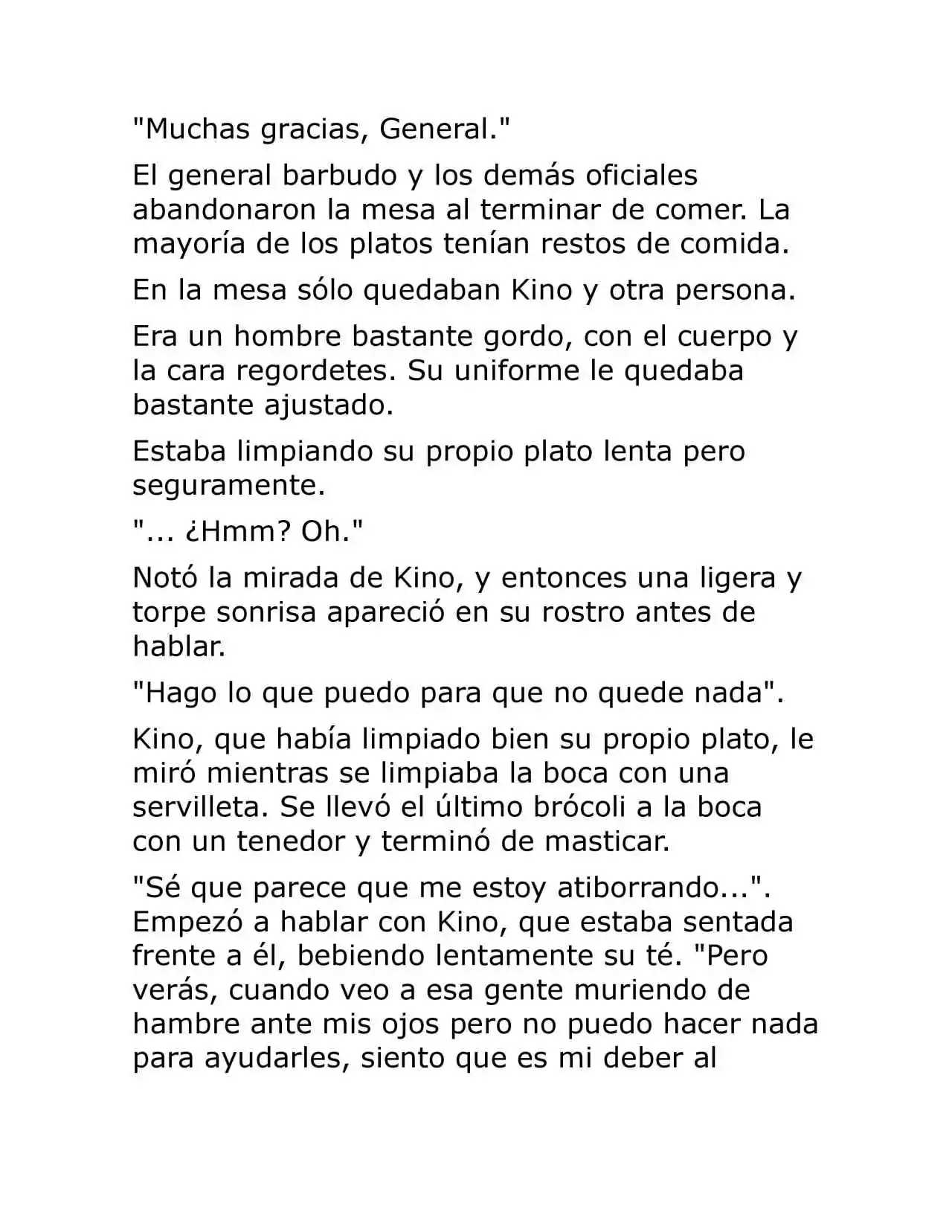 Kino No Tabi: The Beautiful World (Novela) - Capítulo 54 - Página 17 - LectorTMOo