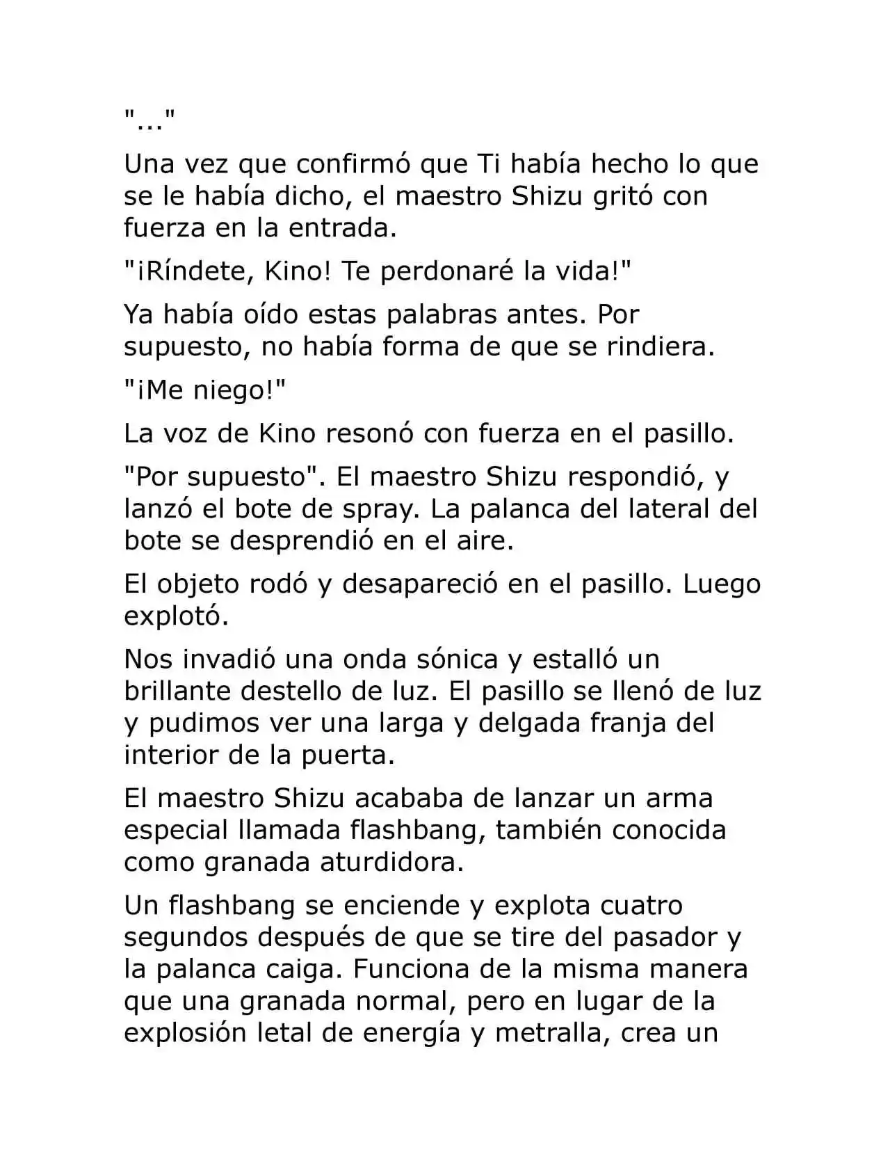 Kino No Tabi: The Beautiful World (Novela) - Capítulo 57 - Página 94 - LectorTMOo