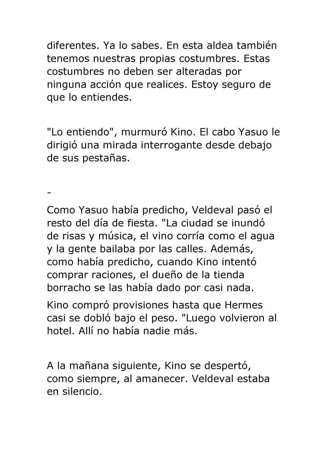 Kino No Tabi: The Beautiful World (Novela) - Capítulo 6.30 - Página 4 - LectorTMOo