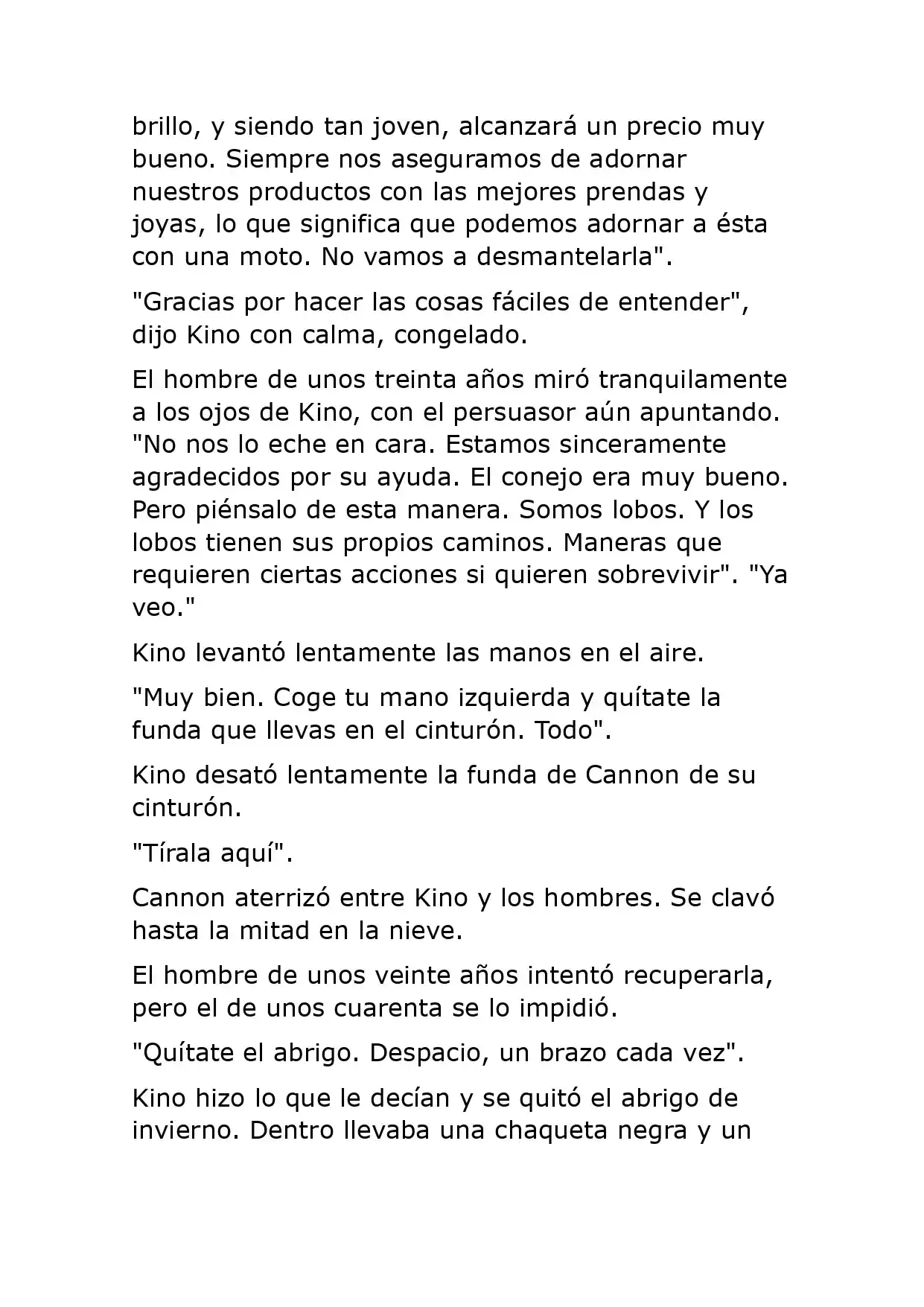 Kino No Tabi: The Beautiful World (Novela) - Capítulo 7 - Página 18 - LectorTMOo