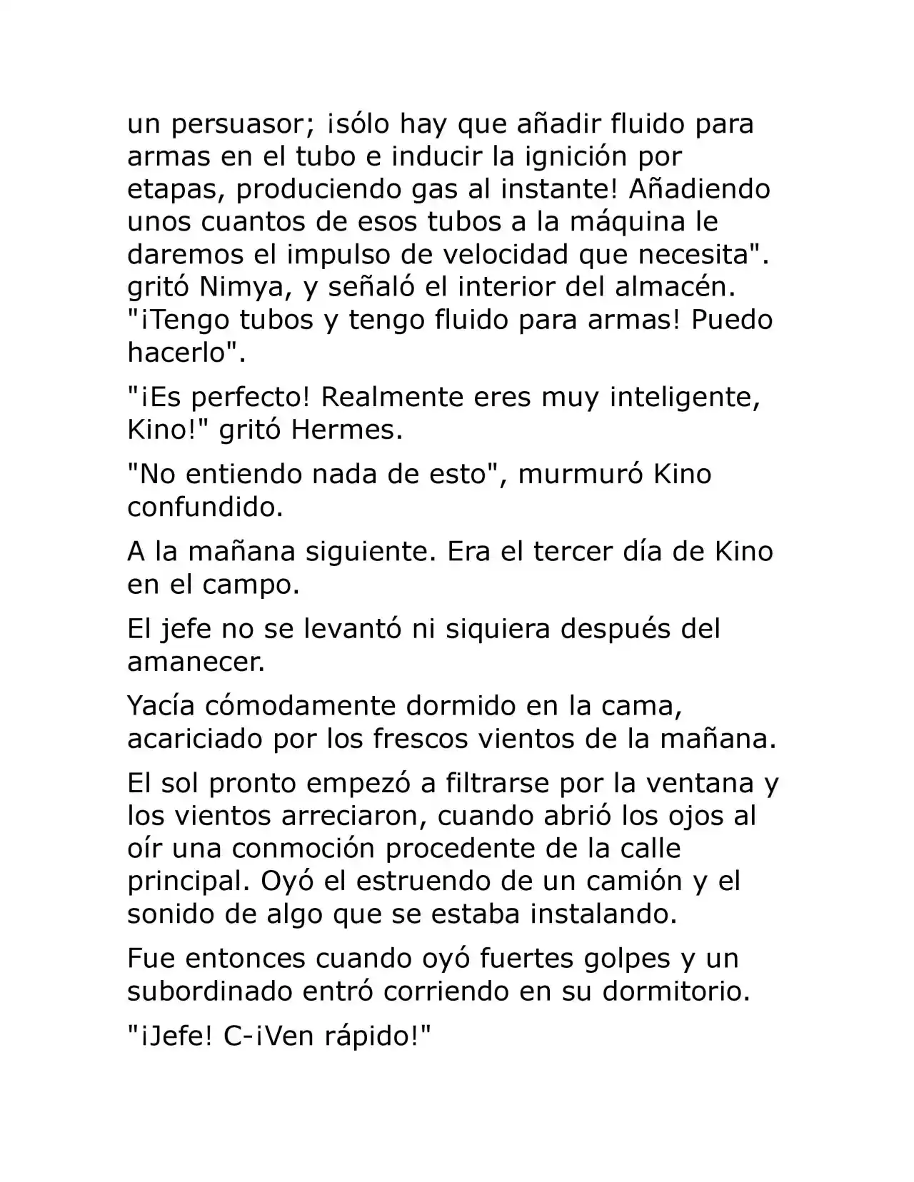 Kino No Tabi: The Beautiful World (Novela) - Capítulo 9 - Página 32 - LectorTMOo