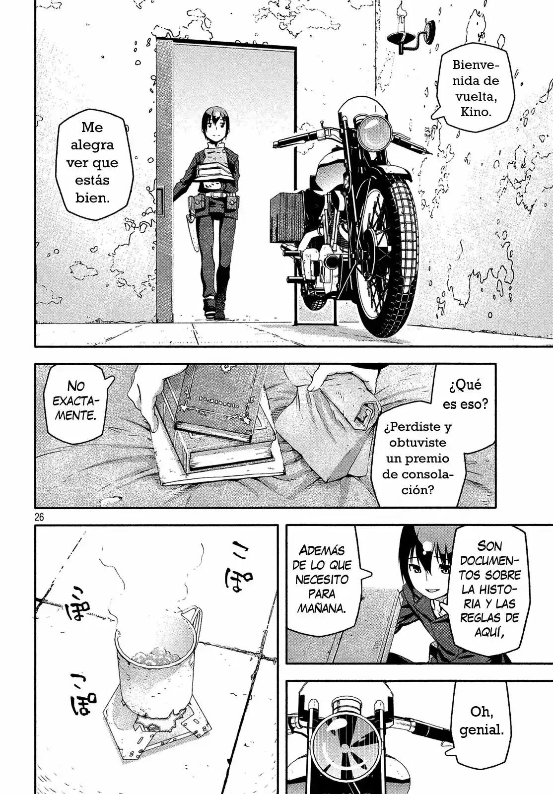 Kino's Journey - Capítulo 11 - Página 26 - LectorTMOo