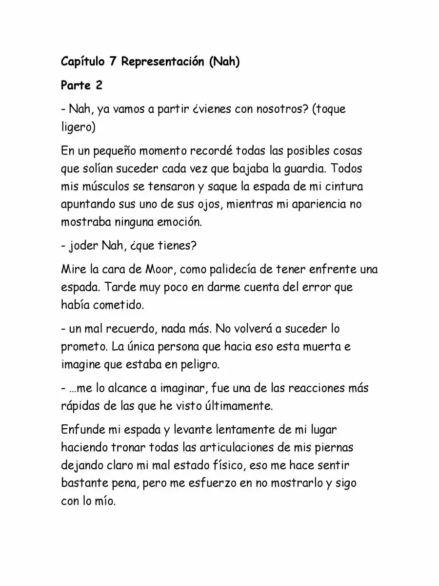 Kioh No Goraku (Novela) - Capítulo 7.2 - Página 1 - LectorTMOo