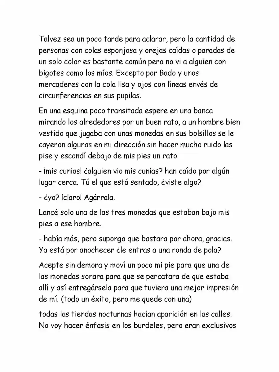 Kioh No Goraku (Novela) - Capítulo 7.2 - Página 5 - LectorTMOo