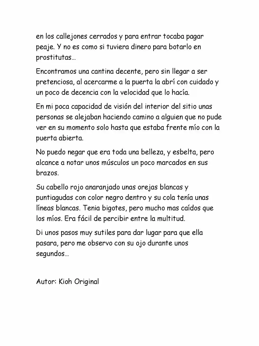 Kioh No Goraku (Novela) - Capítulo 7.2 - Página 6 - LectorTMOo