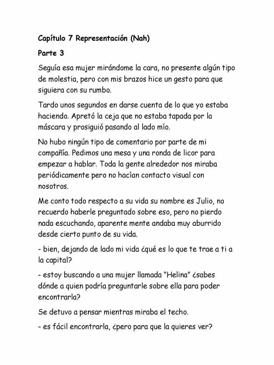 Kioh No Goraku (Novela) - Capítulo 7.3 - Página 1 - LectorTMOo