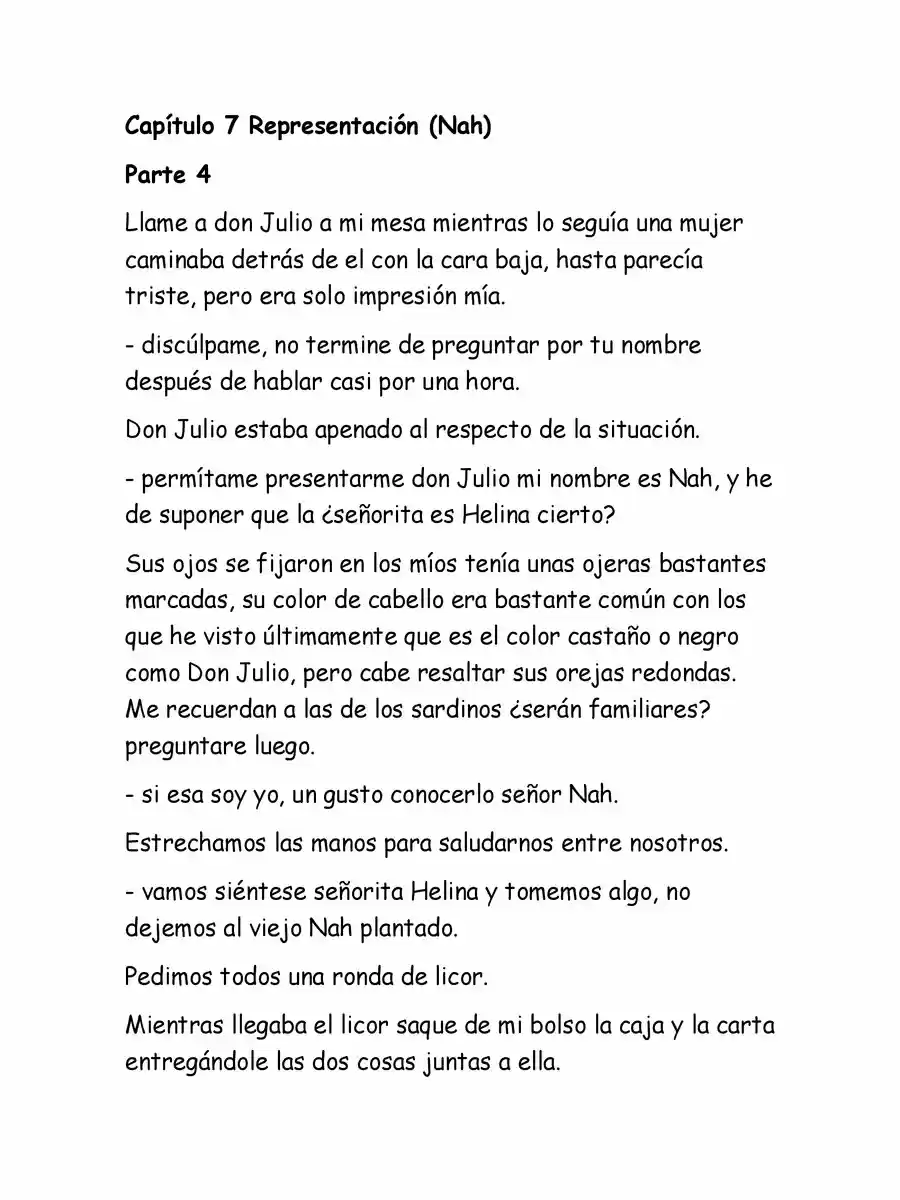 Kioh No Goraku (Novela) - Capítulo 7.4 - Página 1 - LectorTMOo