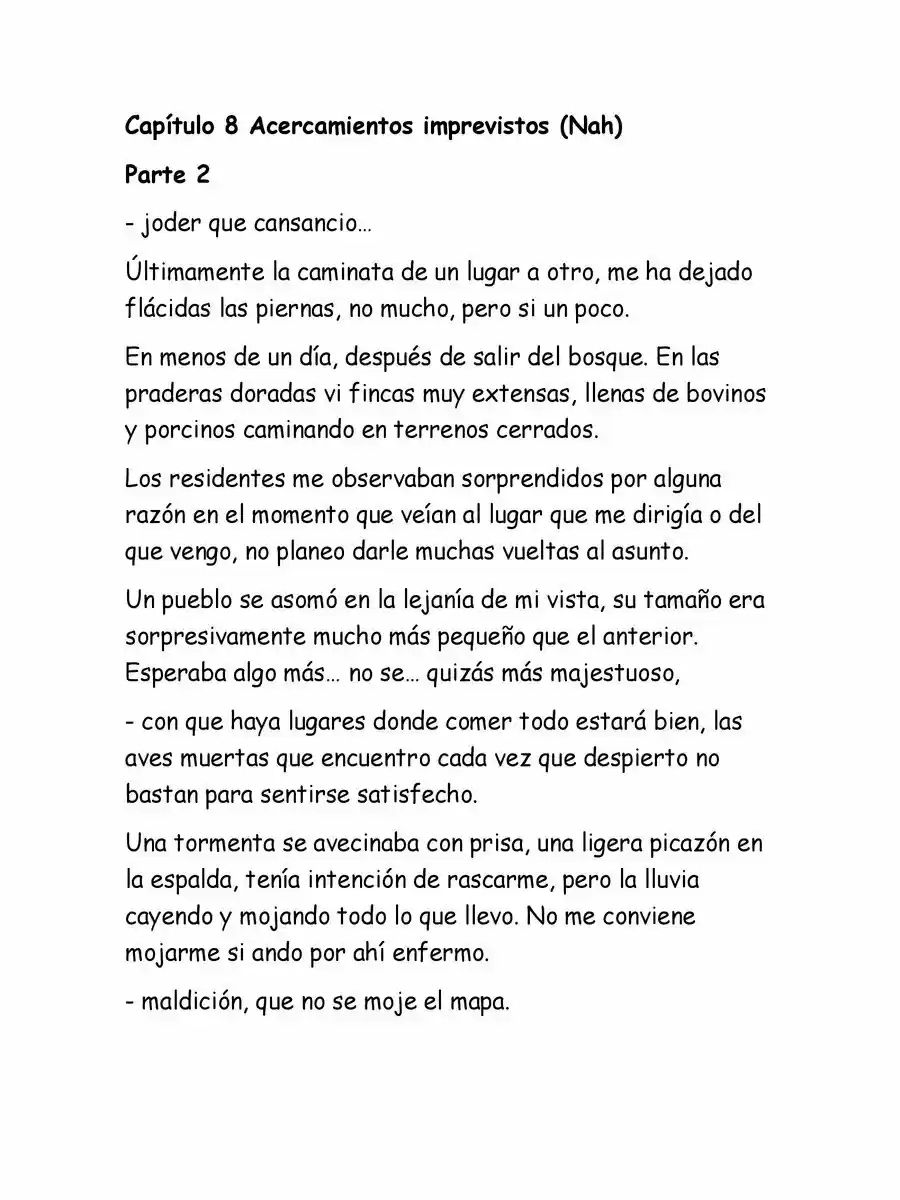 Kioh No Goraku (Novela) - Capítulo 8.2 - Página 1 - LectorTMOo
