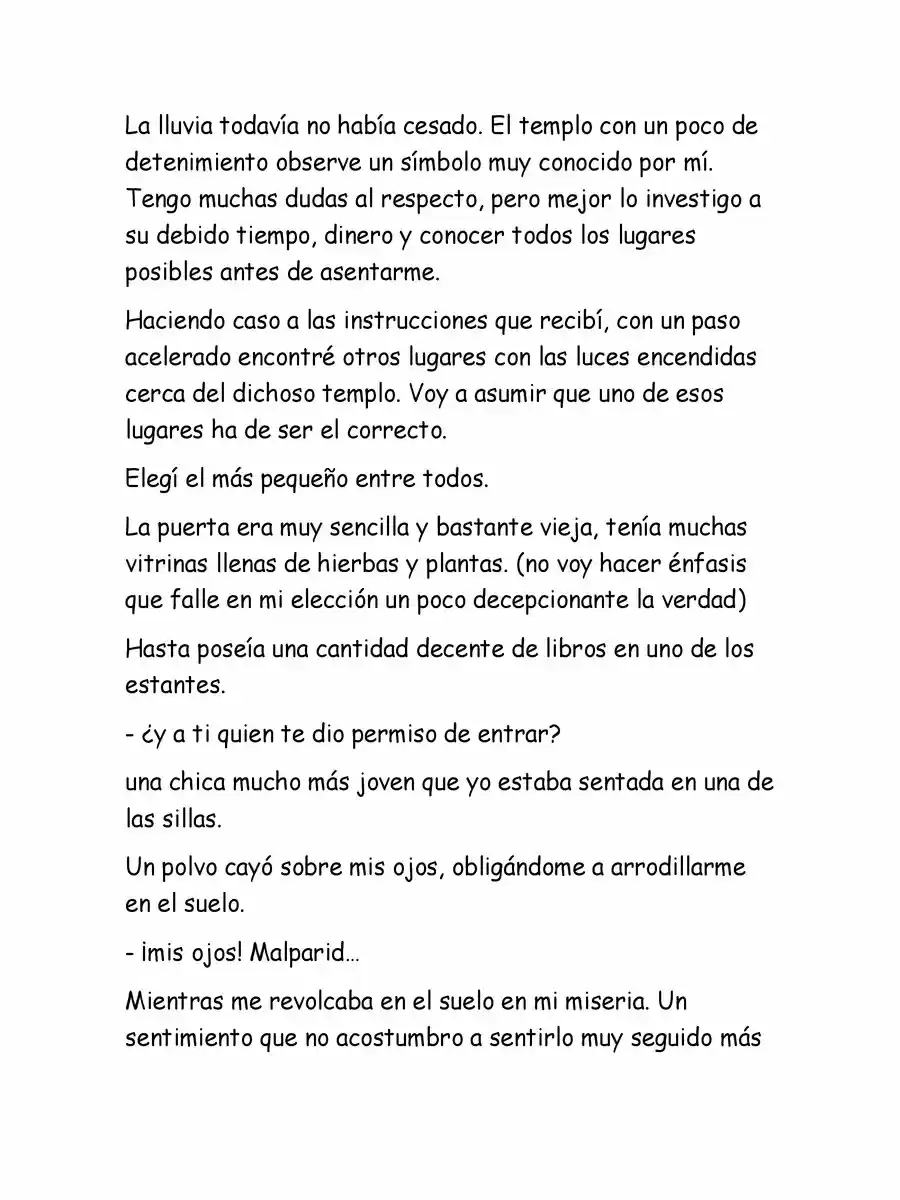 Kioh No Goraku (Novela) - Capítulo 8.2 - Página 4 - LectorTMOo