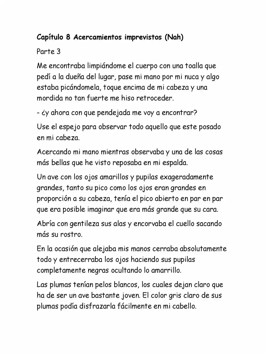 Kioh No Goraku (Novela) - Capítulo 8.3 - Página 1 - LectorTMOo