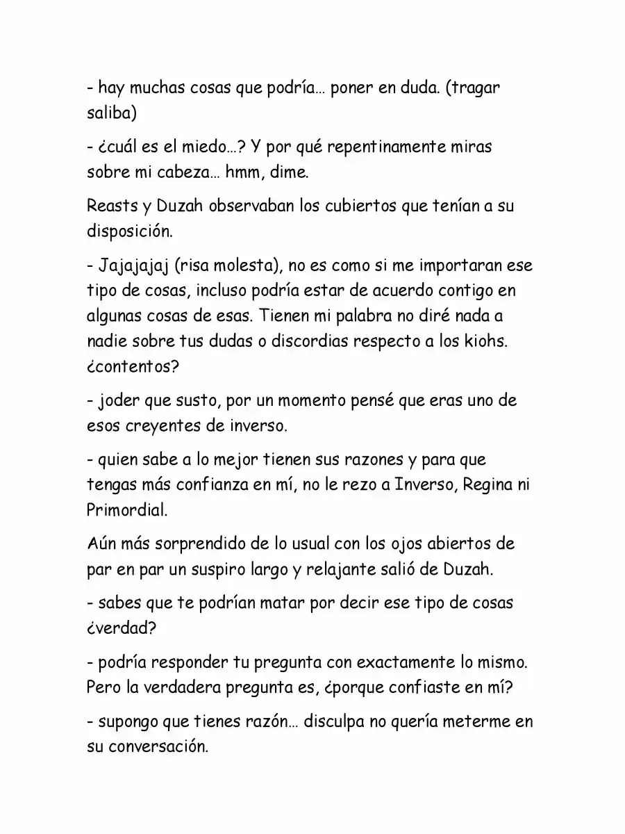 Kioh No Goraku (Novela) - Capítulo 9.2 - Página 4 - LectorTMOo