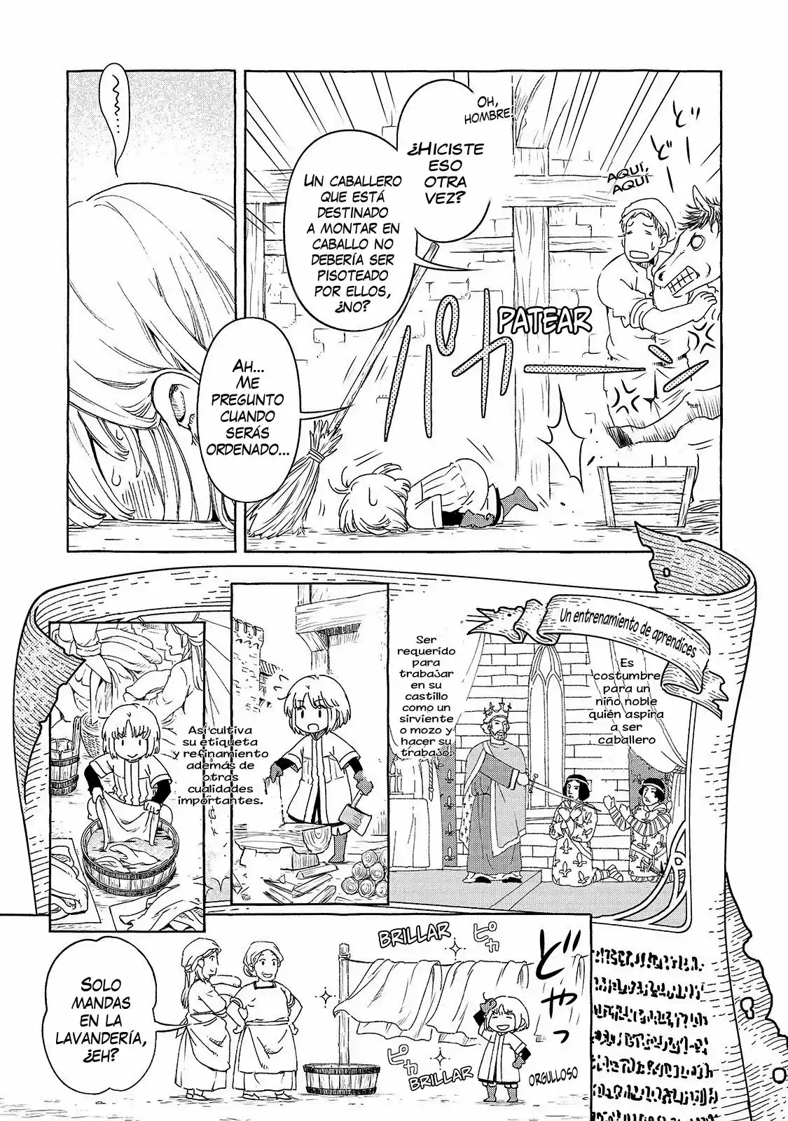 Kishi-Tan Wa Jouheki No Naka De Hana Hiraku - Capítulo 1 - Página 8 - LectorTMOo
