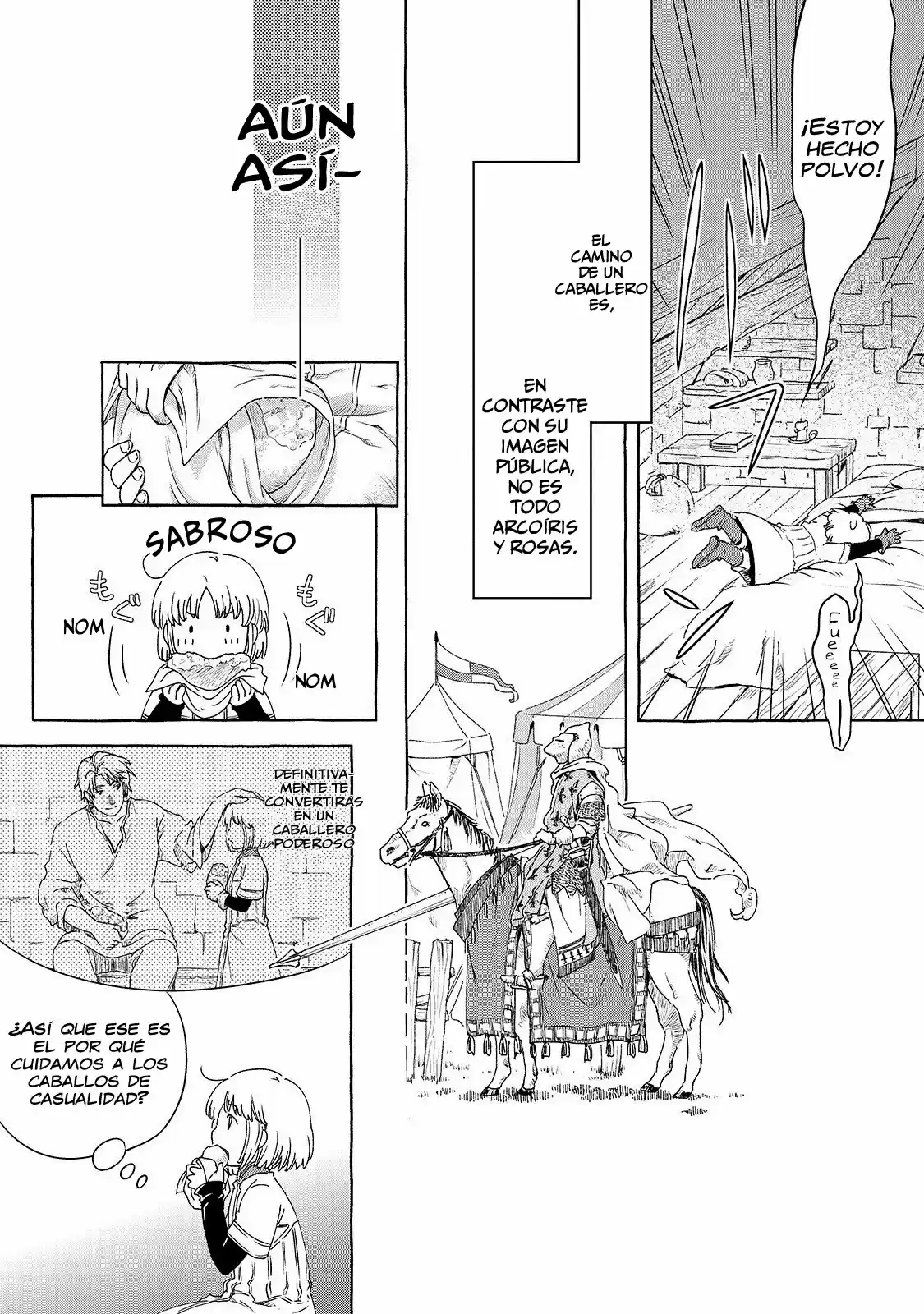 Kishi-Tan Wa Jouheki No Naka De Hana Hiraku - Capítulo 1 - Página 17 - LectorTMOo