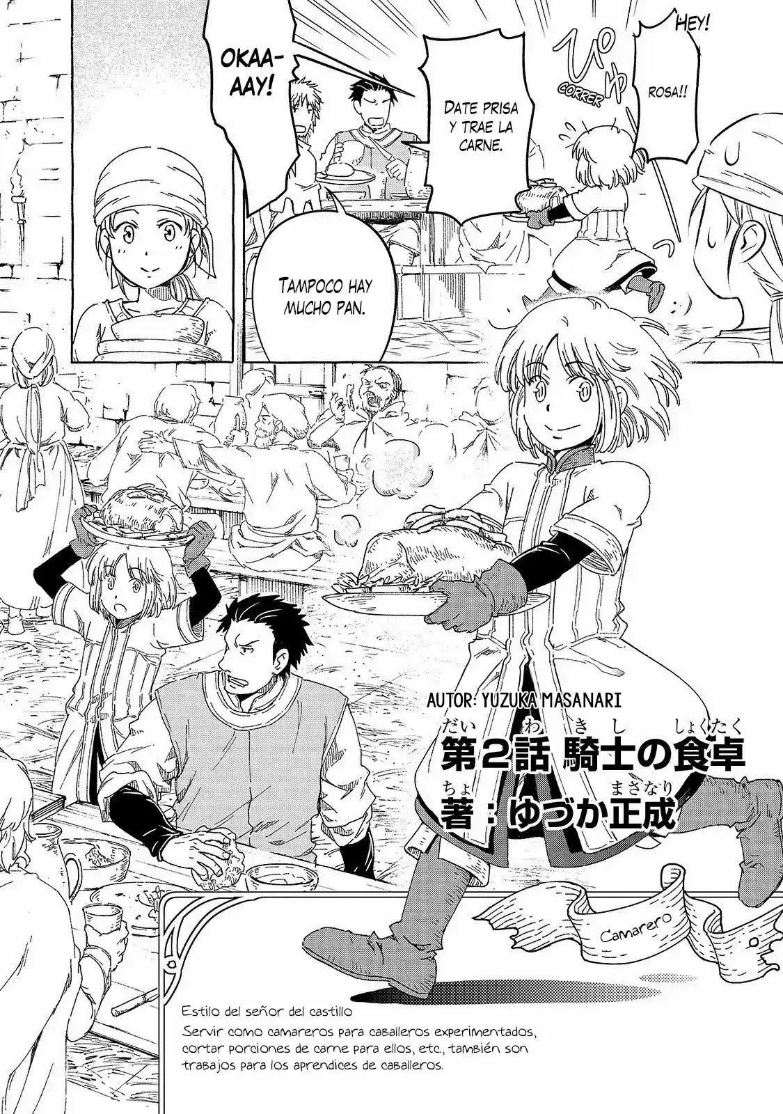 Kishi-Tan Wa Jouheki No Naka De Hana Hiraku - Capítulo 2 - Página 3 - LectorTMOo